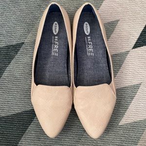 Dr. Scholls Tan Flats